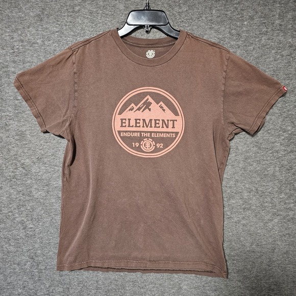 Element Other - Element Skateboards‎ Tshirt Mens Medium Earth Wind Fire Brown Skater Skate Brand